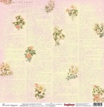 Бумага для скрапбукинга от Scrapberry's, 30х30см, Весенний праздник