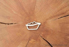 Чипборд "Ванна" от WOODchic, 2,1х4 см.