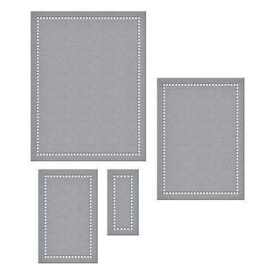 Ножи от Spellbinders - Hemstitch Rectangles