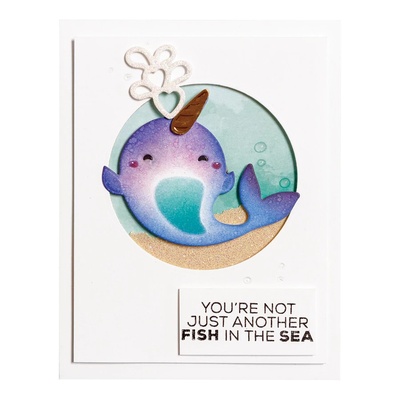 Ножі для вирубки від Spellbinders - Happy Narwhal