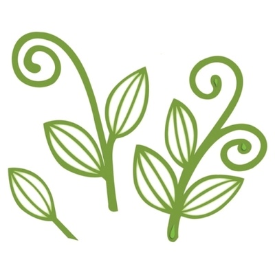 Ніж для вирубки Sue Wilson - Finishing Touches - Curled Vines