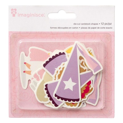 Висічки картонні від Imaginisce - Princess