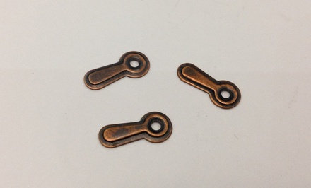 Анкер для рамок металлический,старая латунь 19х9мм, 1 шт
