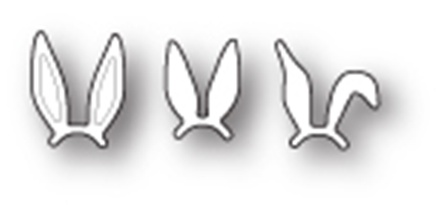 Ніж для вирубки від Poppystamps - Bunny Ears