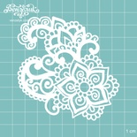 Чипборд від Вензелик - Менді 01, розмір: 82x83 мм