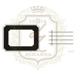 Набор акриловых штампов Lesia Zgharda N058 РАМКА З ЖУРНАЛІНГОМ