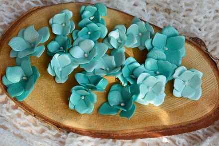 Набор бумажных цветов от WOODchic - "Перламутровые" 063