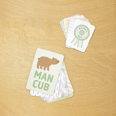 Набір карток Project Life by Becky Higgins - Value Kit - Lullaby Boy, 119 елементів