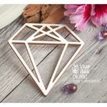 Чипборд ScrapBox - Алмаз триграний Ht-058