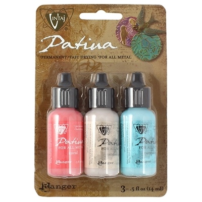 Патина Ranger - Vintaj Patinas Kit - French Riviera, 3 штуки