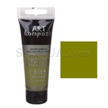Краска акриловая ART Kompozit 331оливковый, 75 мл