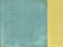 Аркуш двостороннього скрап-паперу Kaisercraft - The Looking Glass Collection March Hare, 30,5x30,5см