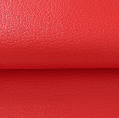 Екошкіра, колір - червоний, товщина 0.6 мм, 50 x70 см