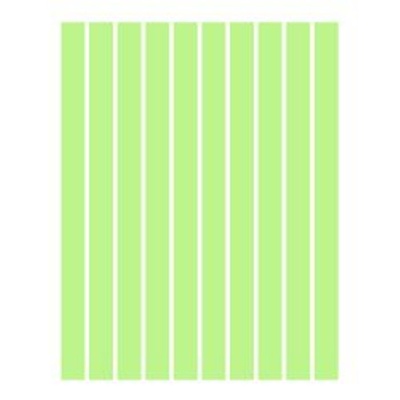 Набір смужок паперу для квілінгу, 1 колір (зелений пастель), 3х295мм, 80 г/м², 200 шт.