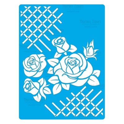 Маска - Фабрика Декору - Троянда прованс, 15см х 20см