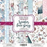 Набор скрапбумаги Winter Love Story, 30,5x30,5 см, TM Fabrika Decoru