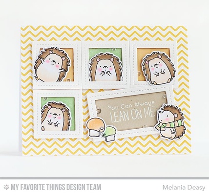 Ніж для вирубки My Favorite Things - Die-namics BB Happy HEdgehogs - Єжики, 15шт.