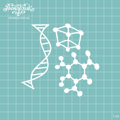 Чипборд від Вензелик - Хімічний набір, розмір: 98x91 мм