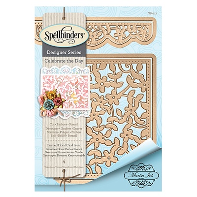 Ножі від Spellbinders — Framed Floral Card Front