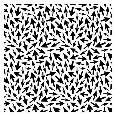 Трафарет Стрілки 15,2*15,2см товщина 0,15м SCB53100011