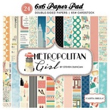 Набор скрапбумаги Carta Bella - Metropolitan Girl, 15х15 см