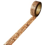 Паперовий скотч на клейовій основі, з текстом, 15мм х 10м