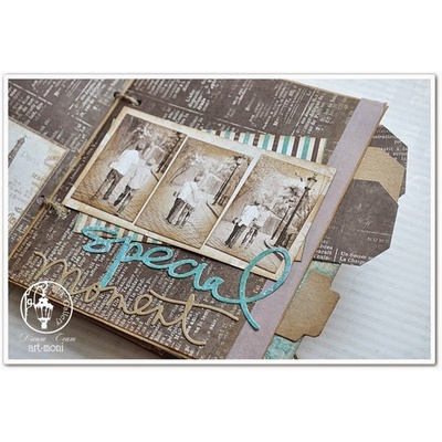 Набір двостороннього скрап-паперу UHK Gallery - Paris Paris, 30,5x30,5см