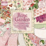 Набір паперу для скрапбукінгу First Edition - Rose Garden, 16 аркушів, розмір 15x15см