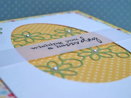 Ніж для вирубки від Poppystamps - Bubble Daisy Border