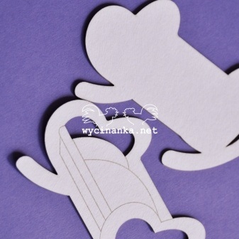 Чипборд від Wycianka - дорогі малюки - колиска, 2 дет.