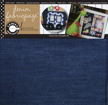 Відріз джинсової тканини - Canvas Corp - Fabricpage - Denim, 30x30 см