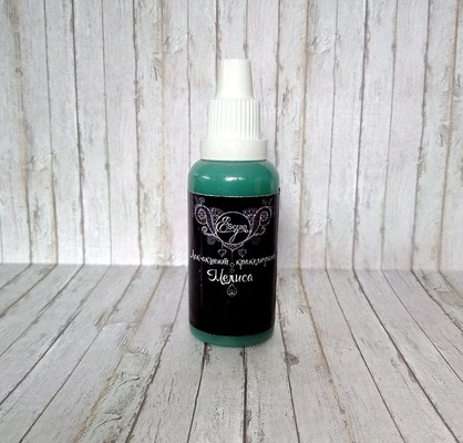 Кракелюрный лак-акцент от ScrapEgo - Мелиса, цвет зеленый