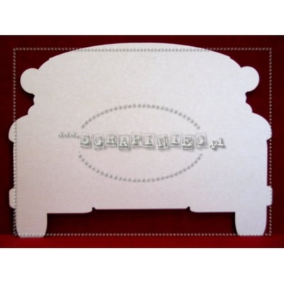 Заготовка для альбому з чіпборду Scrapiniec - Автомобіль ретро