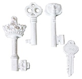 Гіпсові фігурки від Melissa Frances - Ключі, 4 шт., 45x20м