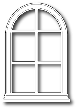 Ніж для вирубки від Poppystamps - Grand Madison Arched Window