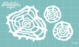 Чипборд від Вензелик - Набір деревʼяних спилів 02, розмір: 85x46 мм