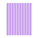 Набір смужок паперу для квілінгу, 1 колір (бузковий), 5х295мм, 160 г/м², 100 шт.