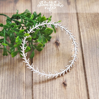 Чипборд від Вензелик - Рамка 166, розмір: 78x78 мм