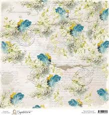 Аркуш паперу для скрапбукінгу від Magnolia - SWED FEATH