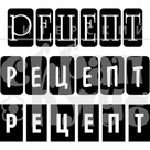 Акрилові штампи "Рецепти", 3 шт.