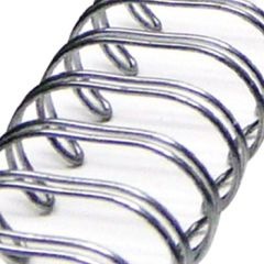 Спираль для биндера Zutter - Bind-It-All - цвет античное серебро, 19 мм, 6 штук