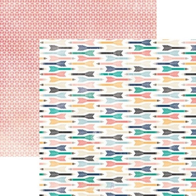 Аркуш скрап-паперу Carta Bella Take Note, 30x30 см, двосторонній