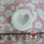 Силіконова форма (молд) - Цукерочка "Love", розмір: 18 мм