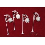 Чипборд Scrapiniec - Годинник великий Park Avenue 03, 4