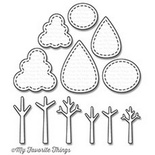 Лезвие My Favorite Things - Die-namics Trees in the Forest