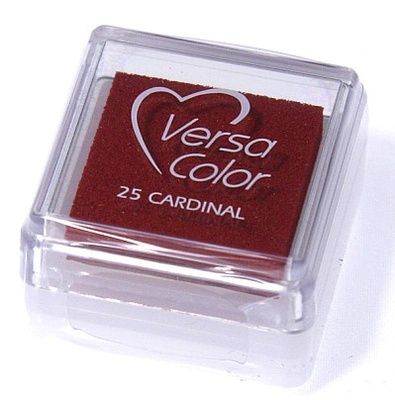 Пігментне чорнило Tsukineko - VersaColor Small Pads Cardinal