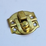 Замочек для шкатулки накладной, 20х23мм, 2 детали