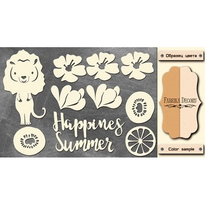 Набір чіпбордів TM Fabrika Dekoru FDCH-190, колір молочний, крафт