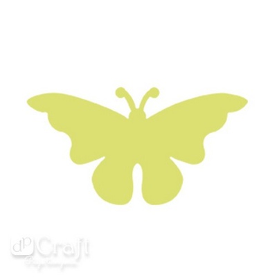 ДЫРОКОЛ ФИГУРНЫЙ 5СМ БАБОЧКА 4, TM dpCraft (Dalprint)