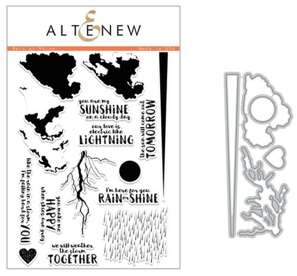 Набір ножів і штампів від Altenew - Rain or Shine - Stamp & Die Bundle